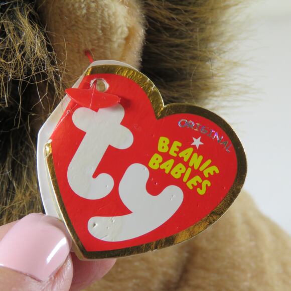 Ty Beanie Baby Cecil Lion Plush - Charity Edition Stuffed Animal 2002-2015 - Picture 7 of 16
